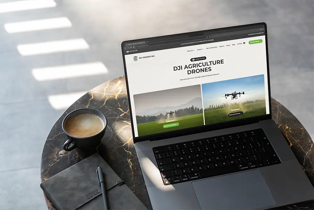 Lethbridge business website with SEO